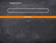 Tablet Screenshot of lamagourmand.eu